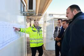 Столична община - надлез - Бакърена фабрика - първа копка