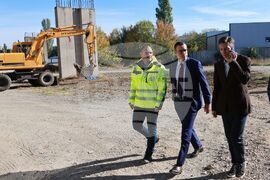 Столична община - надлез - Бакърена фабрика - първа копка