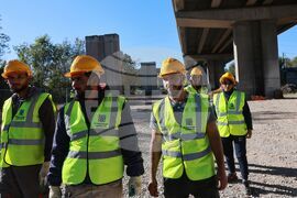 Столична община - надлез - Бакърена фабрика - първа копка