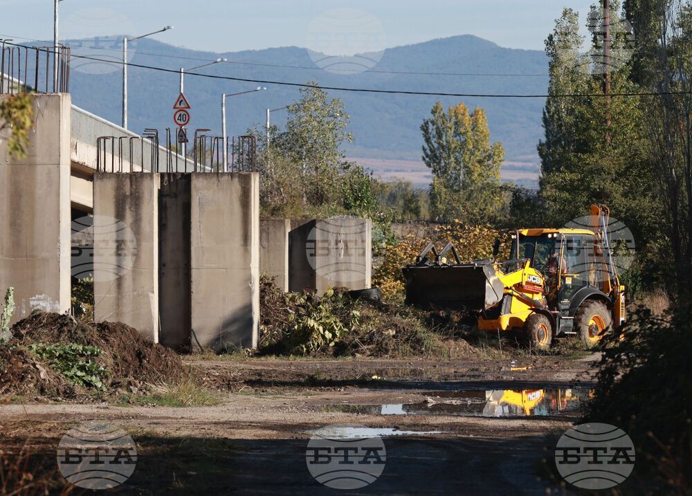 Столична община - надлез - Бакърена фабрика - първа копка