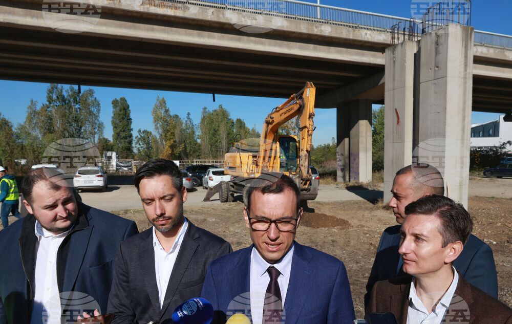 Столична община - надлез - Бакърена фабрика - първа копка