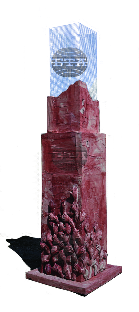 Fragments of Pride: Georgi Marinov's Tower of Babel Sculptures Exhibited in Sofia