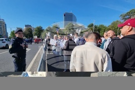 Румъния - миньори и енергетици - протест