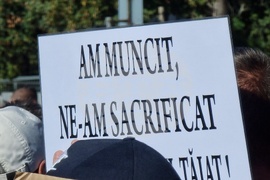 Румъния - миньори и енергетици - протест