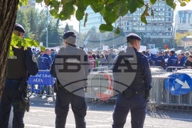 Румъния - миньори и енергетици - протест