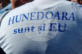 Румъния - миньори и енергетици - протест