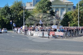 Румъния - миньори и енергетици - протест