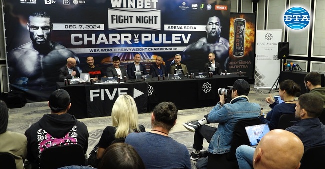 Кубрат Пулев и Махмуд Чар отправиха закани един към друг по време на официалната пресконференция преди мача помежду си на 7 декември