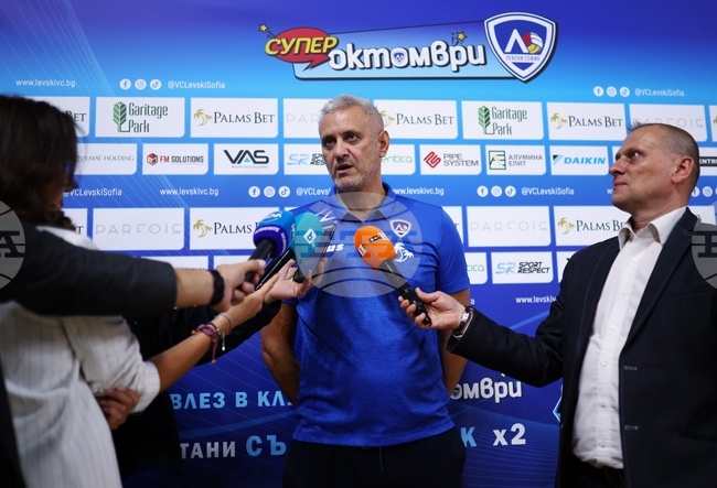 Треньорът на женския волейболен Левски Радослав Арсов: "Искаме да повторим миналия сезон"