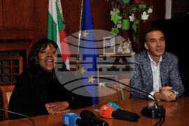 Бургас - Прешъс Уилсън - пресконференция