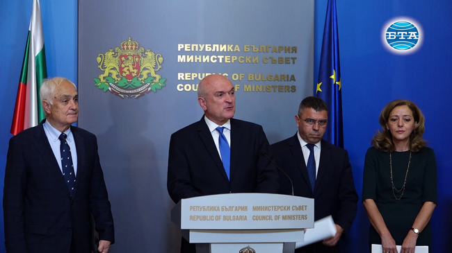 Няма актуална заплаха за България, заяви Димитър Главчев във връзка със ситуацията в Близкия изток