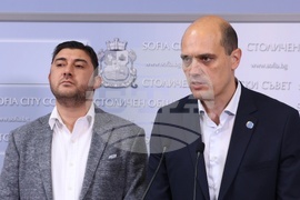Столичен общински съвет - Карлос Контрера - Пламен Данаилов - брифинг