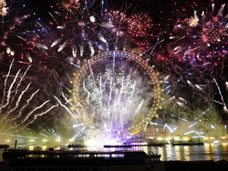 Britain New Year's Eve
