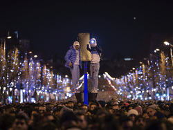 APTOPIX France New Year