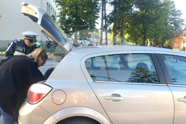 Бяла Слатина - полицейска акция - наркотични вещества