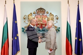 Румен Радев - Георги Николов - Петер Шрайнер - награждаване