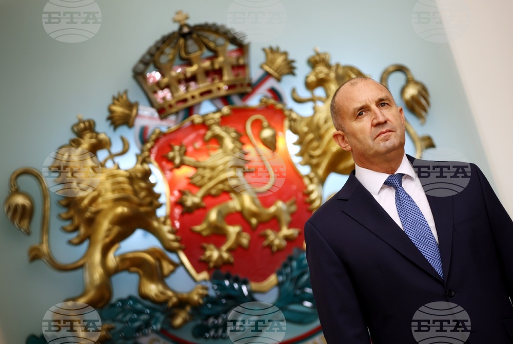 Румен Радев - Георги Николов - Петер Шрайнер - награждаване