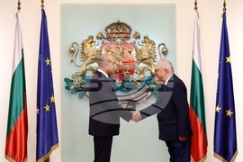 Румен Радев - Георги Николов - Петер Шрайнер - награждаване