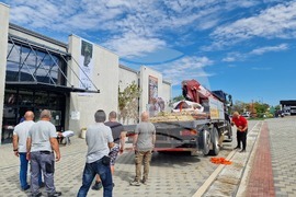 Петрич - Исторически музей - мраморна статуя