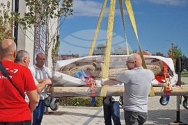 Петрич - Исторически музей - мраморна статуя