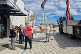 Петрич - Исторически музей - мраморна статуя