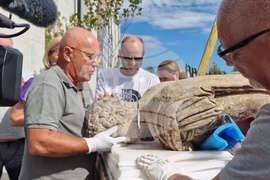 Петрич - Исторически музей - мраморна статуя