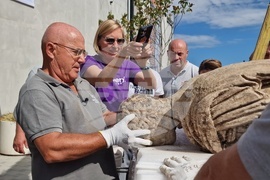 Петрич - Исторически музей - мраморна статуя