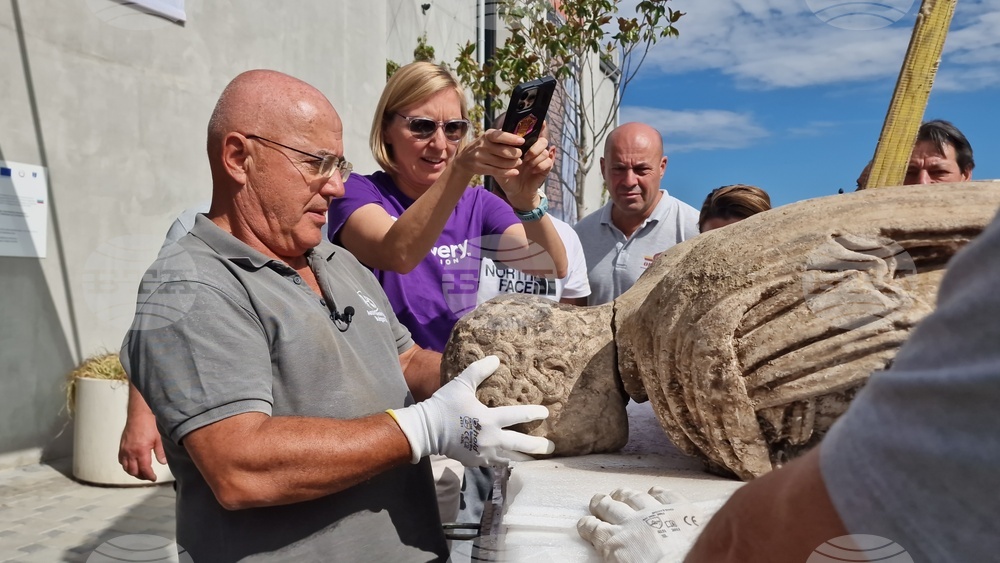 Петрич - Исторически музей - мраморна статуя