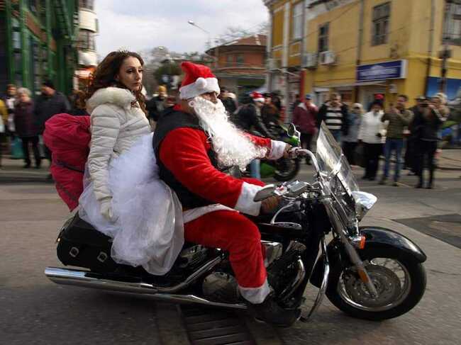 Община Стара Загора: Дядо Коледа пак ще яхне мотор през декември, за да зарадва старозагорци 