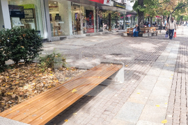 Търговище - ремонт на пейки - център