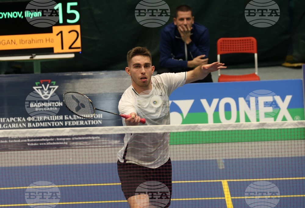 Националът Илиян Стойнов записа победа и загуба на турнир по бадминтон в Анкара