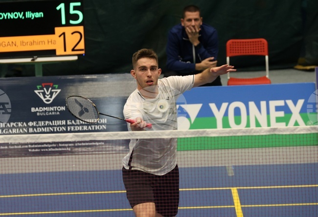 Националът Илиян Стойнов записа победа и загуба на турнир по бадминтон в Анкара