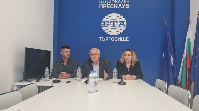 Партия "Има такъв народ" представи листата си с кандидати за народни представители за 28-ми МИР - Търговище