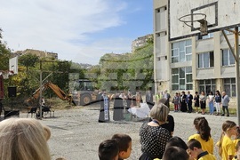 Русе - физкултурен салон - първа копка