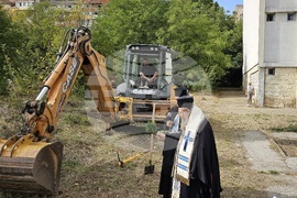 Русе - физкултурен салон - първа копка