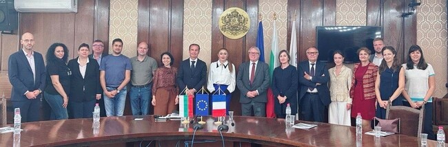 Община Русе: Златомира Стефанова се срещна с посланика на Франция и представители на Френско-българската търговска и индустриална камара