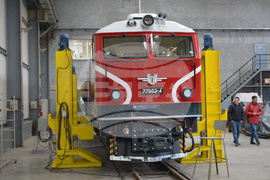 Русе - дизелов локомотив - ремонт