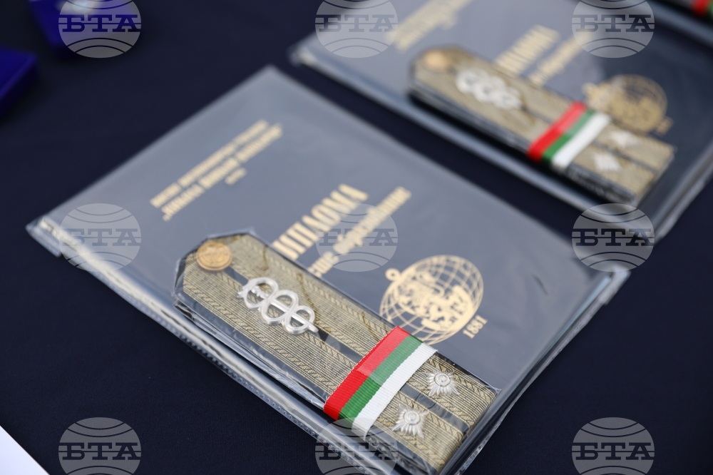 ВМА - присвояване на първо офицерско звание - церемония