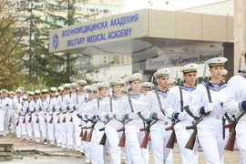 ВМА - присвояване на първо офицерско звание - церемония