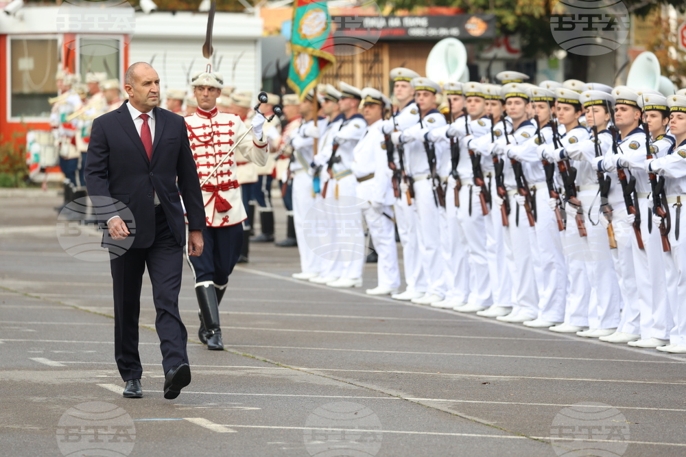 ВМА - присвояване на първо офицерско звание - церемония