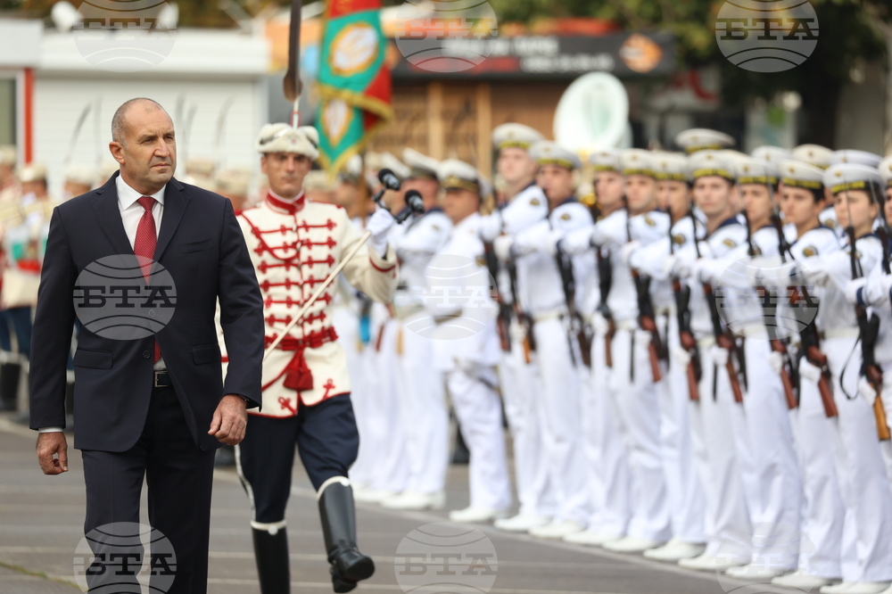 ВМА - присвояване на първо офицерско звание - церемония