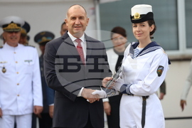 ВМА - присвояване на първо офицерско звание - церемония