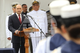 ВМА - присвояване на първо офицерско звание - церемония