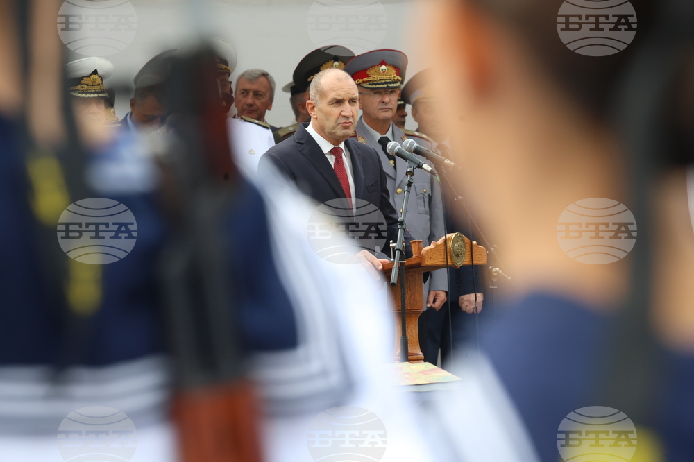 ВМА - присвояване на първо офицерско звание - церемония