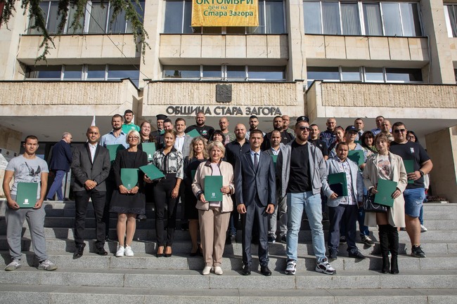 Община Стара Загора – Николай Диков към доброволците от пожарите: Учим се от вас! Гордеем се с вас! Вие сте пример за човечност и доброта!