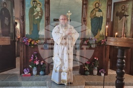 Село Райнино - Русенски митрополит Наум - света литургия