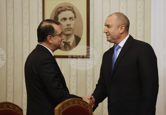 Румен Радев - Фатих Дьонмез - среща