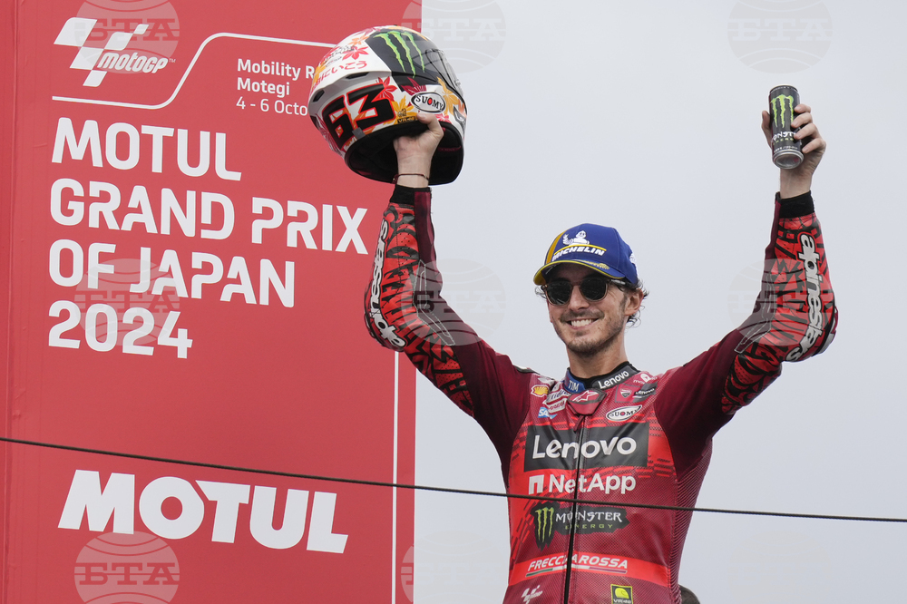 Италианският пилот Франческо Баная спечели Гран при на Япония в MotoGP