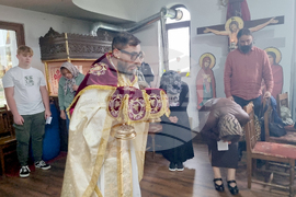 Добрич - църква „Св. Климент Охридски“ - неделна служба