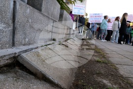 Жилищен комплекс „Зона Б-5“ - блок 18 - протест